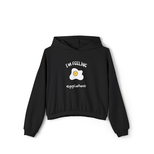 I’m feeling eggCellent. Women's Cinched Bottom Hoodie