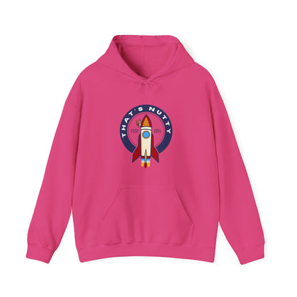That's Nutty On A Rocket Ship Hooded Sweatshirt