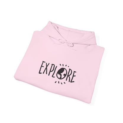 Explore Hoodie – Adventure Graphic Sweatshirt, Unisex Outdoor Hoodie