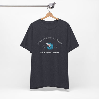 Finnegan's Fitness. Gym and Aquatic Center.  Unisex Jersey Short Sleeve Tee