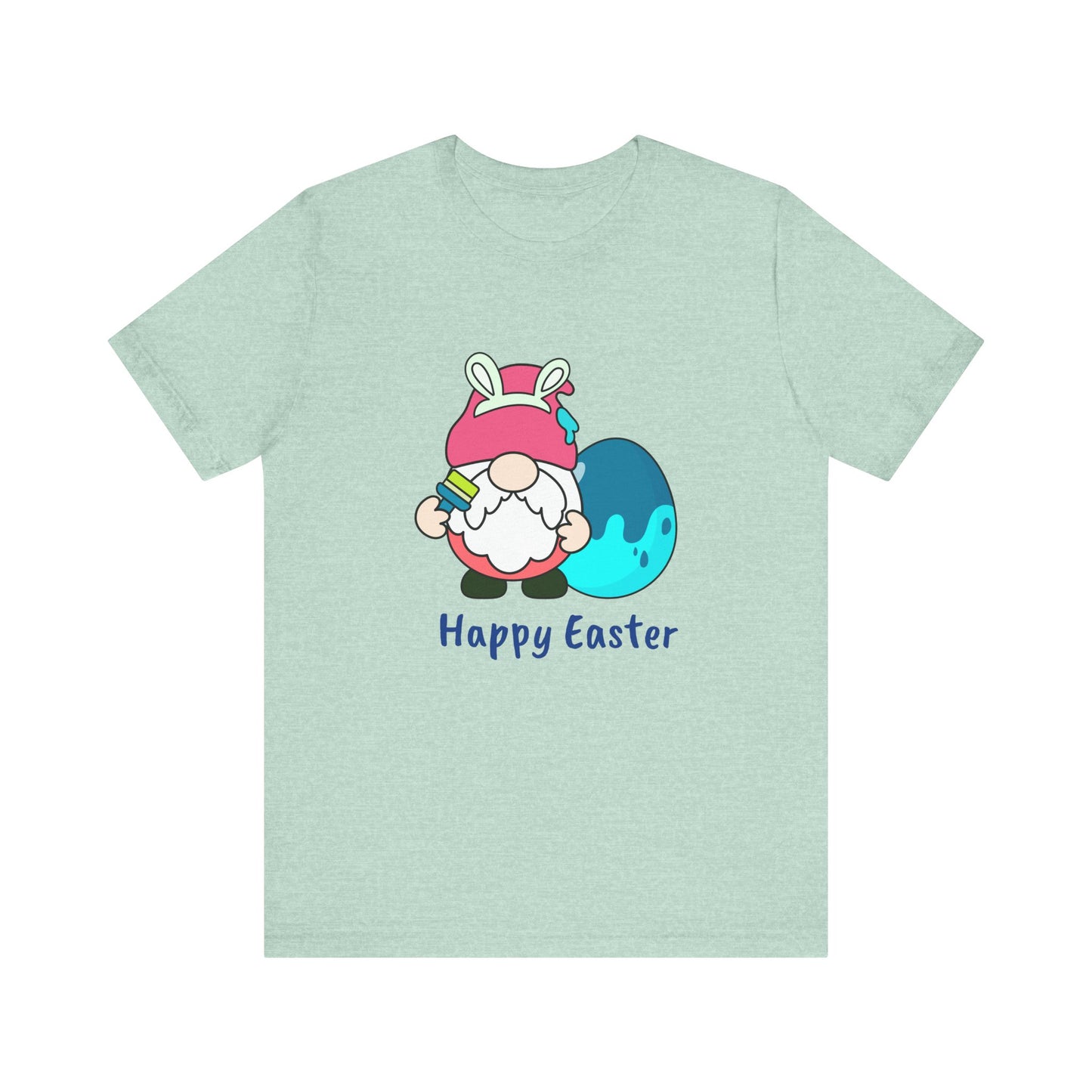 Happy Ester. Gnome.  Unisex Jersey Short Sleeve Tee