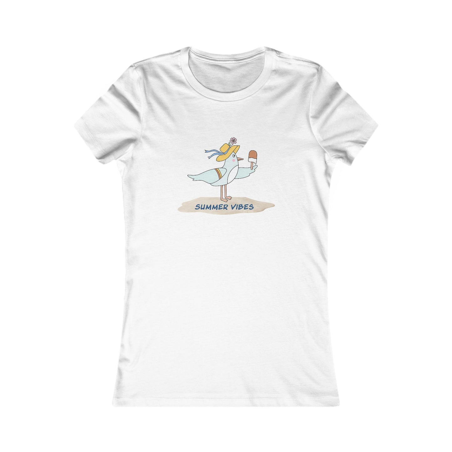 Regal Seagull Summer Vibes. Women's Favorite Tee