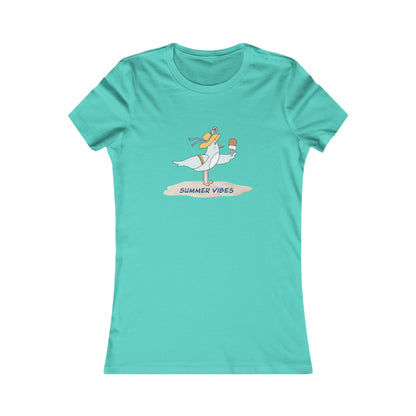 Regal Seagull Summer Vibes. Women's Favorite Tee