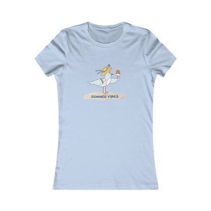 Regal Seagull Summer Vibes. Women's Favorite Tee