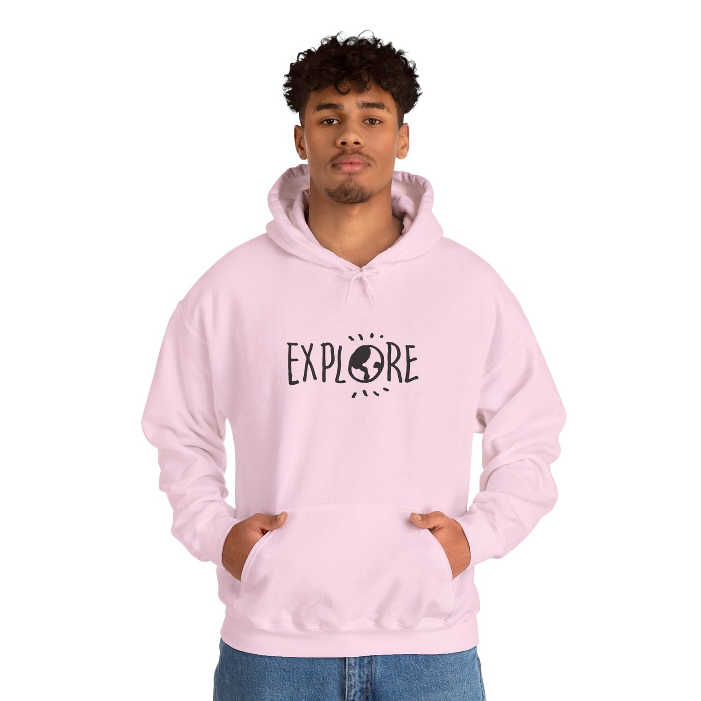 Explore Hoodie – Adventure Graphic Sweatshirt, Unisex Outdoor Hoodie