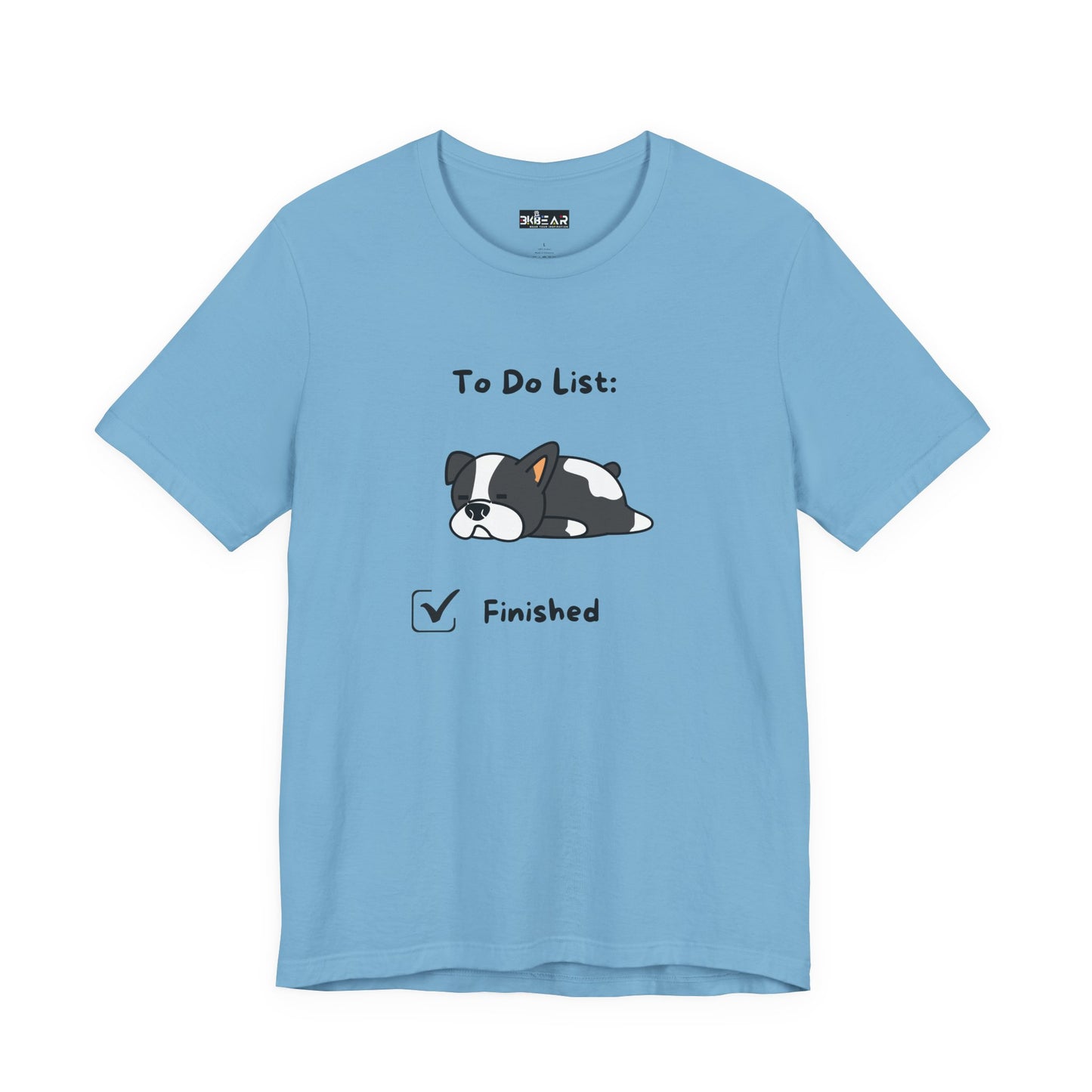 To Do List. Finished. Unisex Jersey Short Sleeve Tee