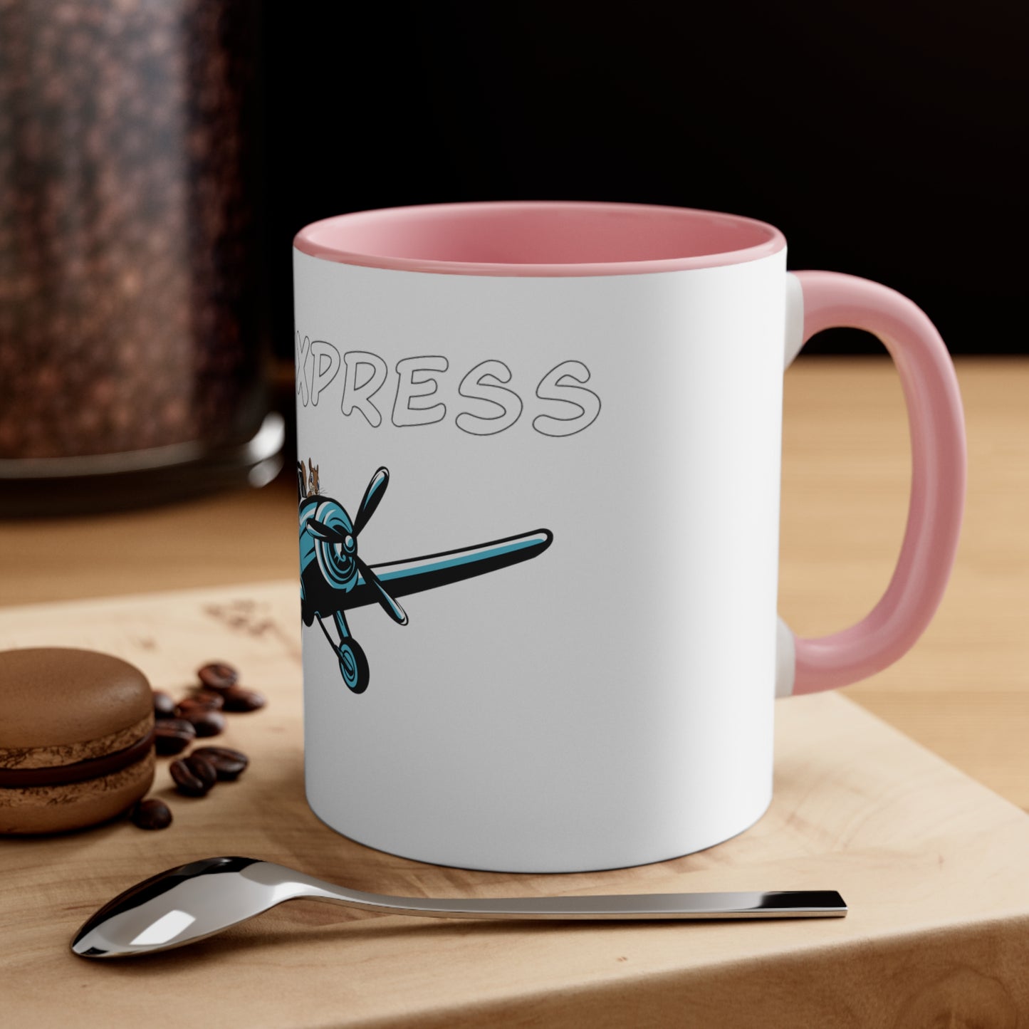 Nutty's Express Delivery. Always On-Time. Time Coffee Mug, 11oz
