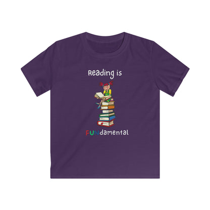 Reading is FUNdamental. Kids Softstyle Tee