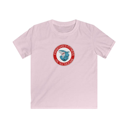 Finnegan's Fitness.  Kids Softstyle Tee