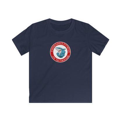 Finnegan's Fitness.  Kids Softstyle Tee