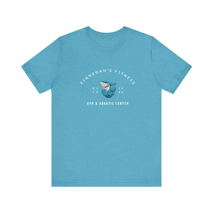 Finnegan's Fitness. Gym and Aquatic Center.  Unisex Jersey Short Sleeve Tee