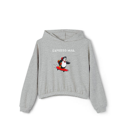 Express Mail.  Women's Cinched Bottom Hoodie