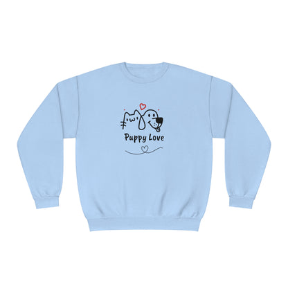 Puppy Love. Unisex NuBlend® Crewneck Sweatshirt
