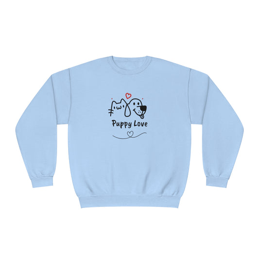 Puppy Love. Unisex NuBlend® Crewneck Sweatshirt