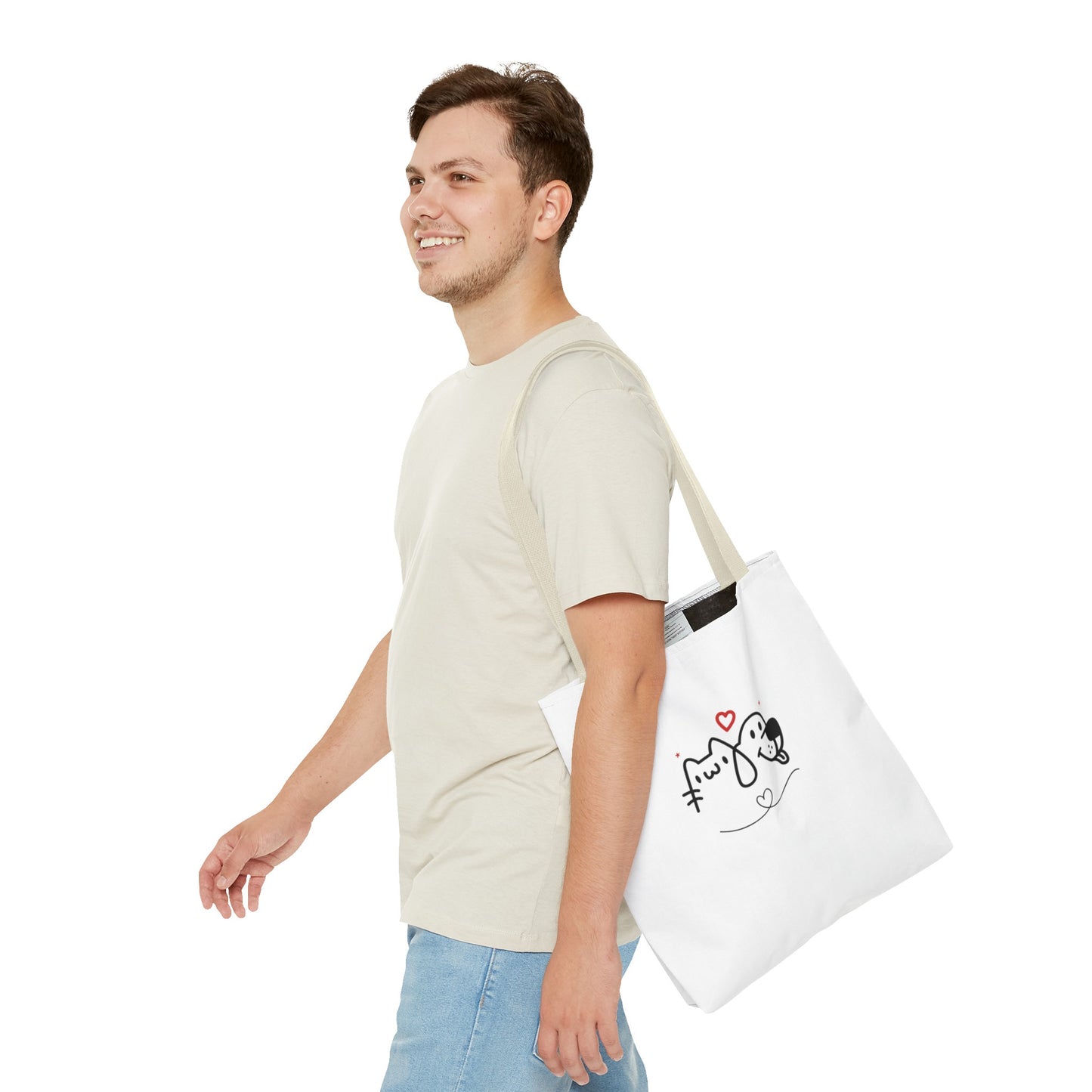 Puppy Love. Tote Bag (AOP)