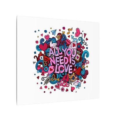 All You Need Is Love. Canvas Gallery Wraps