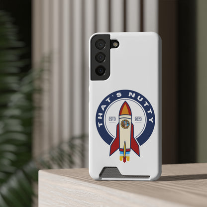 That's Nutty. Phone Case With Card Holder