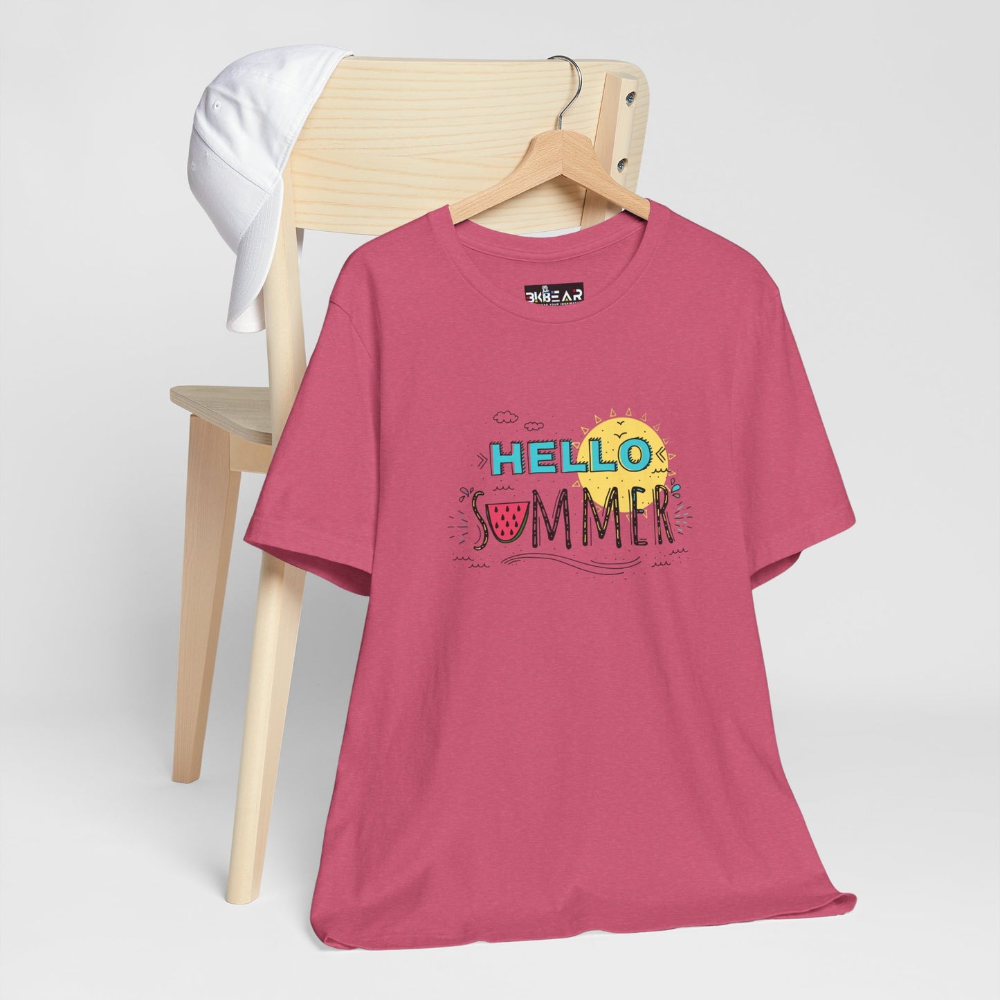 Hello Summer. Unisex Jersey Short Sleeve Tee