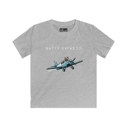 Nutty's Express Delivery. Always On-Time. Kids Softstyle Tee