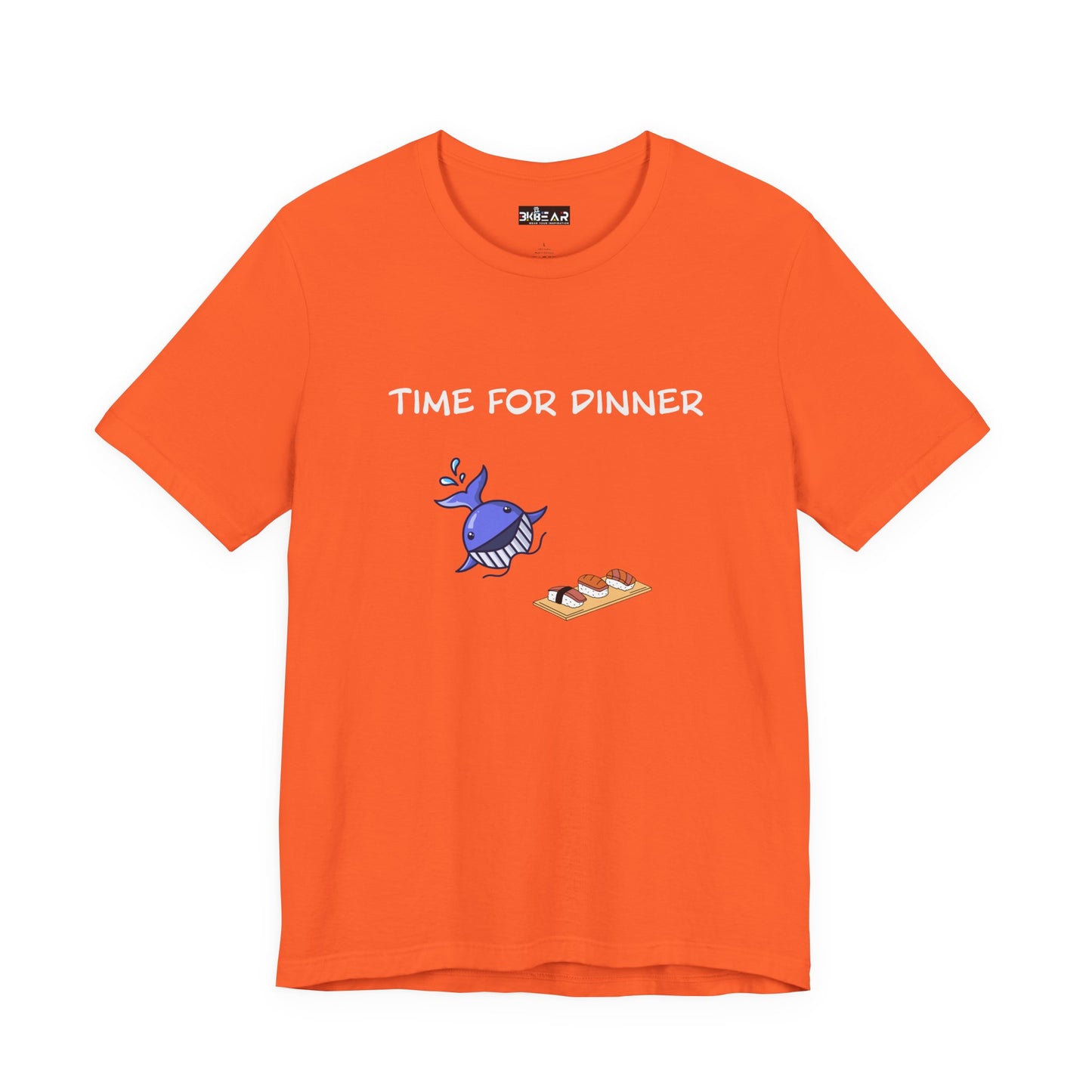 Time For Dinner. Unisex Jersey Short Sleeve Tee
