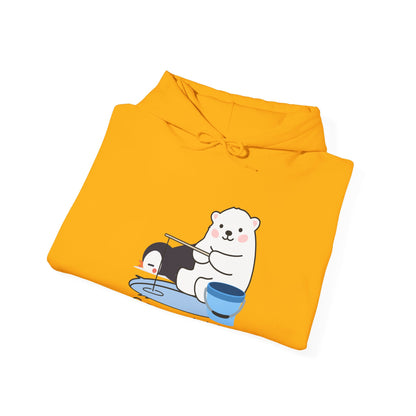 Gone Fishing. Unisex Hooded Sweatshirt.