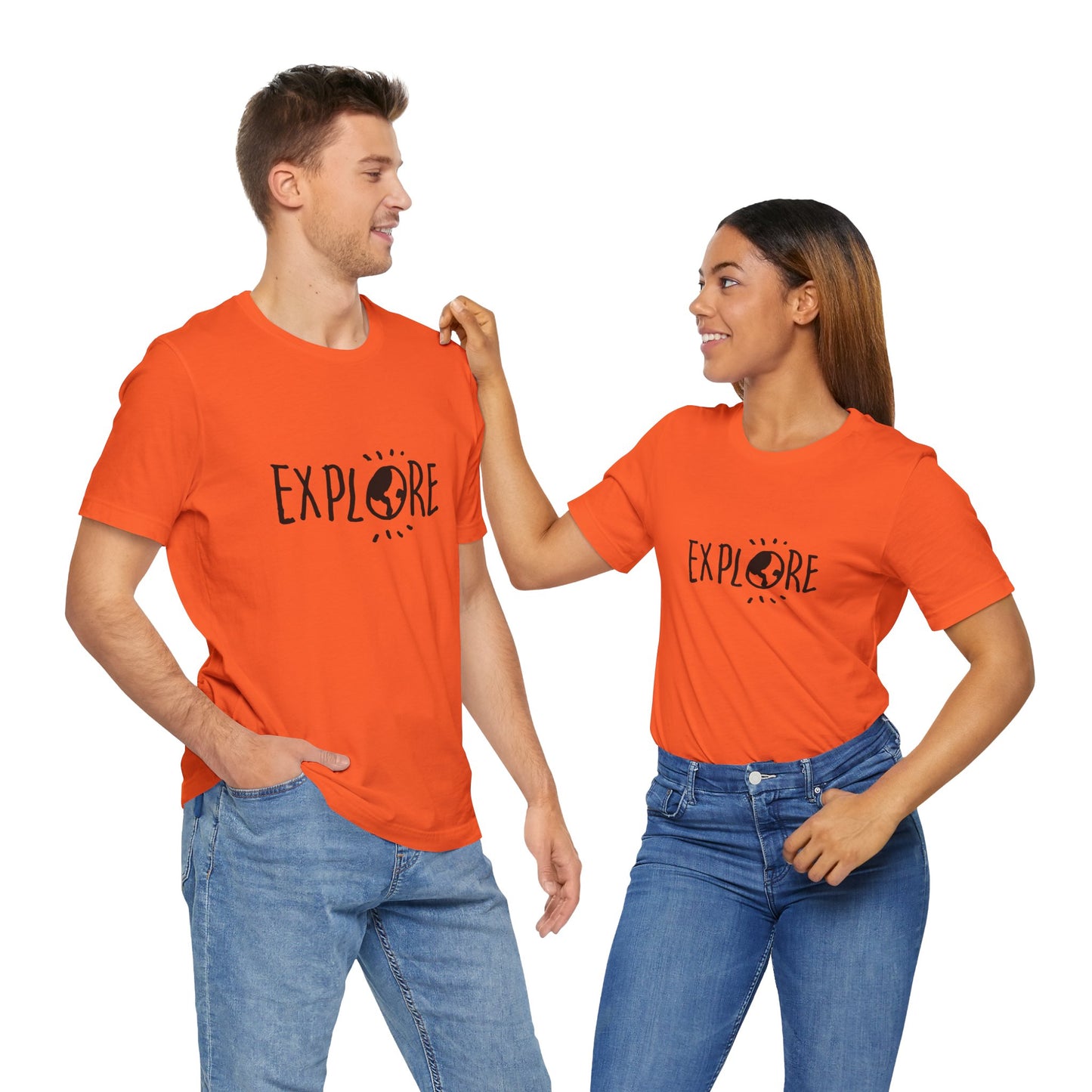 Explore. Unisex Jersey Short Sleeve Tee