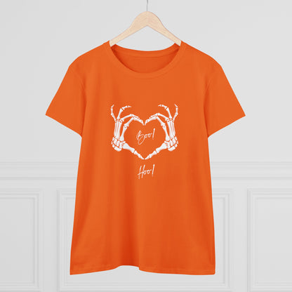 Boo! Hoo! Women's Midweight Cotton Tee