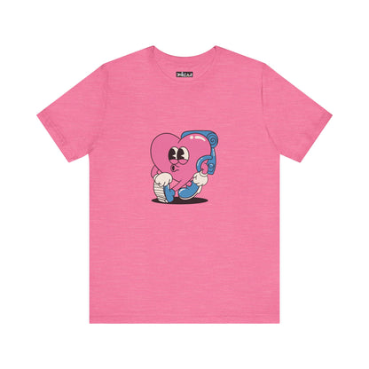 Health Heart. Unisex Jersey Short Sleeve Tee