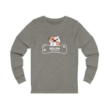 Hello. Kitty. Unisex Jersey Long Sleeve Tee