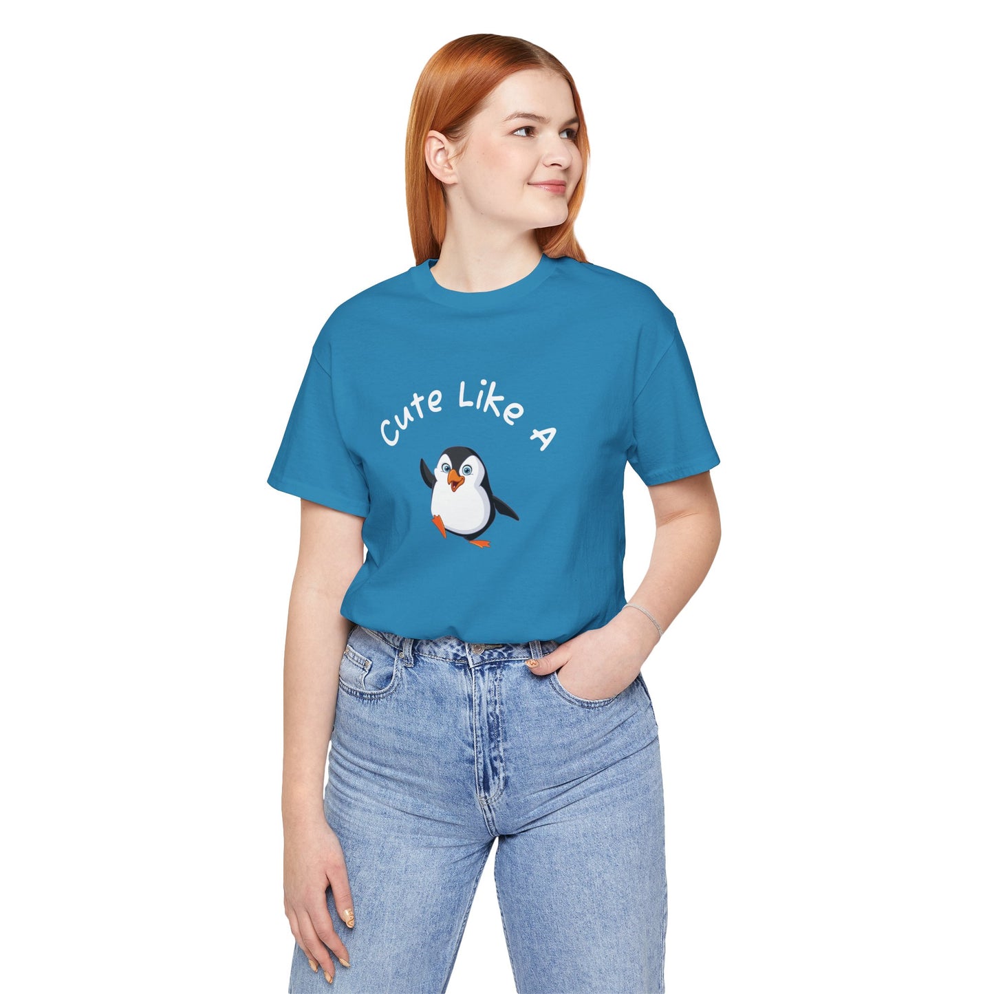 Cute Like a Penguin. Unisex Jersey Short Sleeve Tee