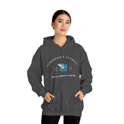 Shark Gym Hoodie – Finnegan’s Fitness & Aquatic Center Sweatshirt
