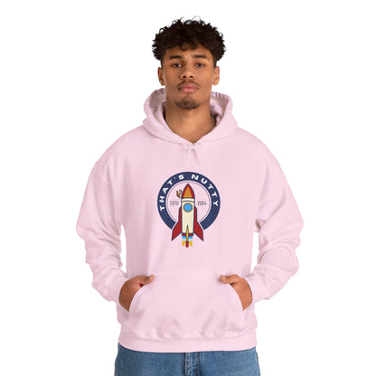 That's Nutty On A Rocket Ship Hooded Sweatshirt