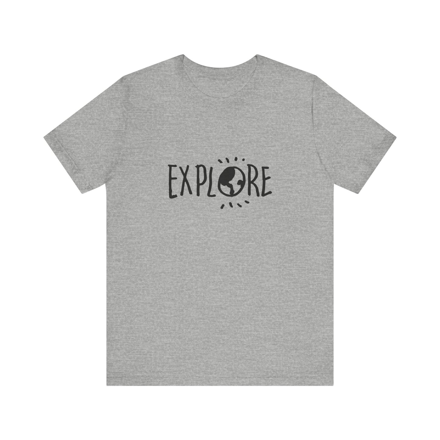 Explore. Unisex Jersey Short Sleeve Tee