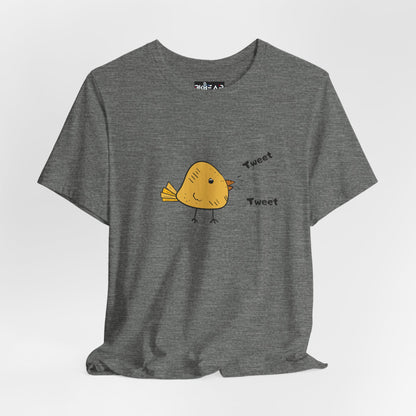 Tweet. Tweet.  Unisex Short Sleeve Tee