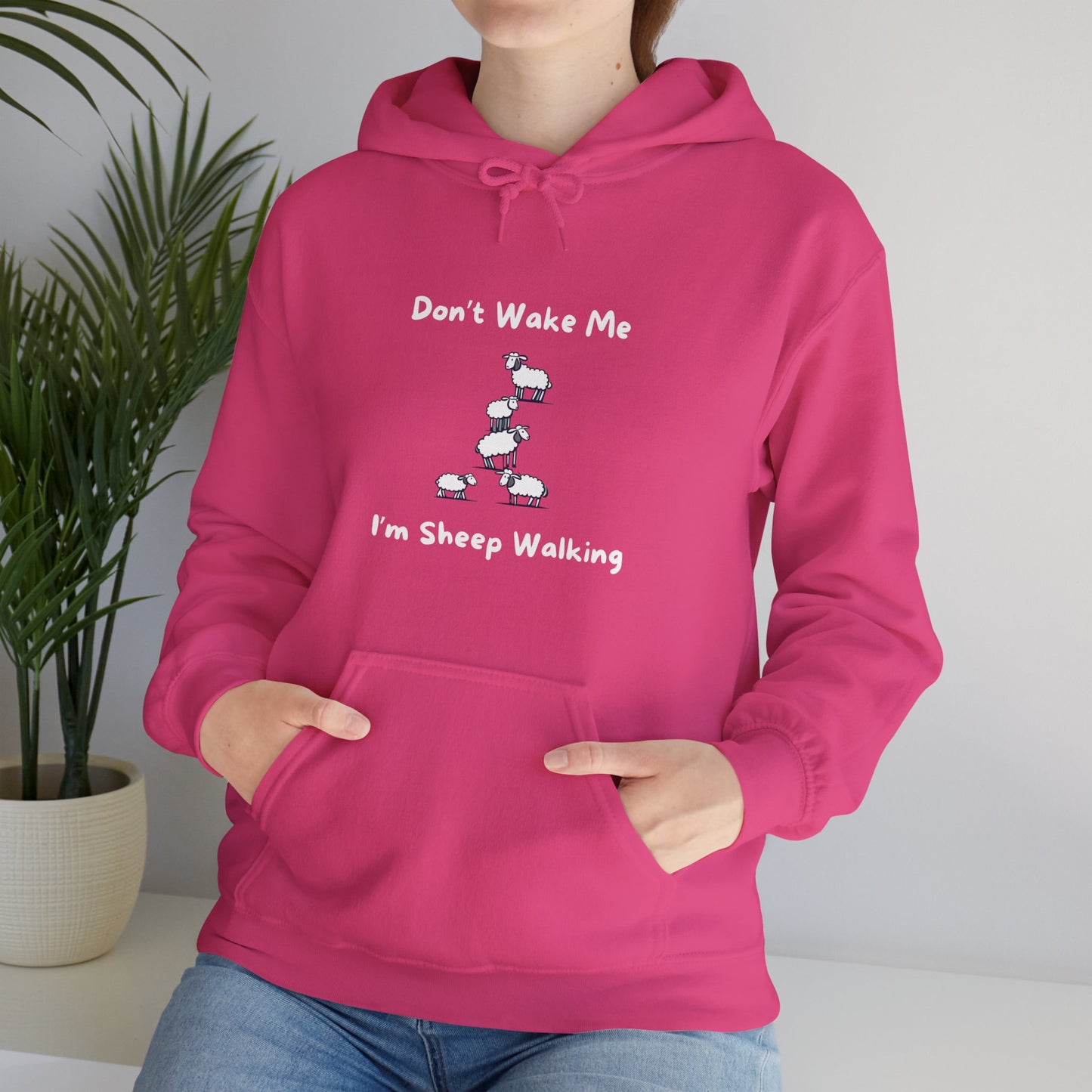 Don’t Wake Me I’m Sheep-Walking – Funny Sheep Hoodie for Sleepy Vibes Only