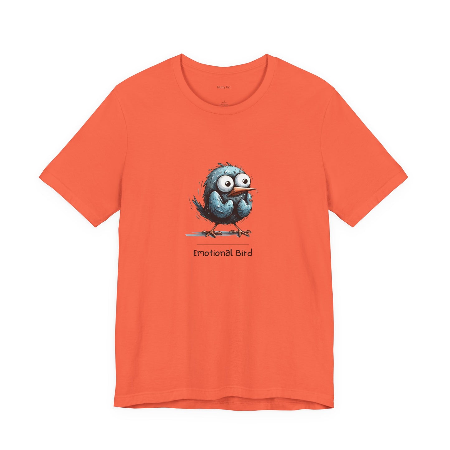 Emotional Bird. Unisex Jersey Short Sleeve Tee