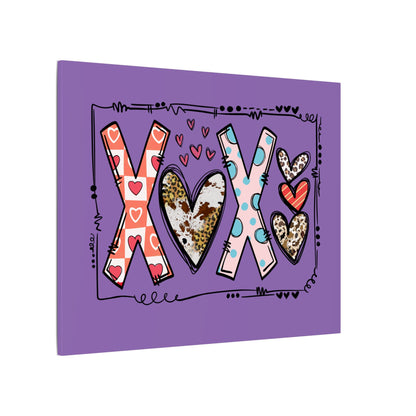 Sign of Love. XOXO. Canvas Gallery Wraps