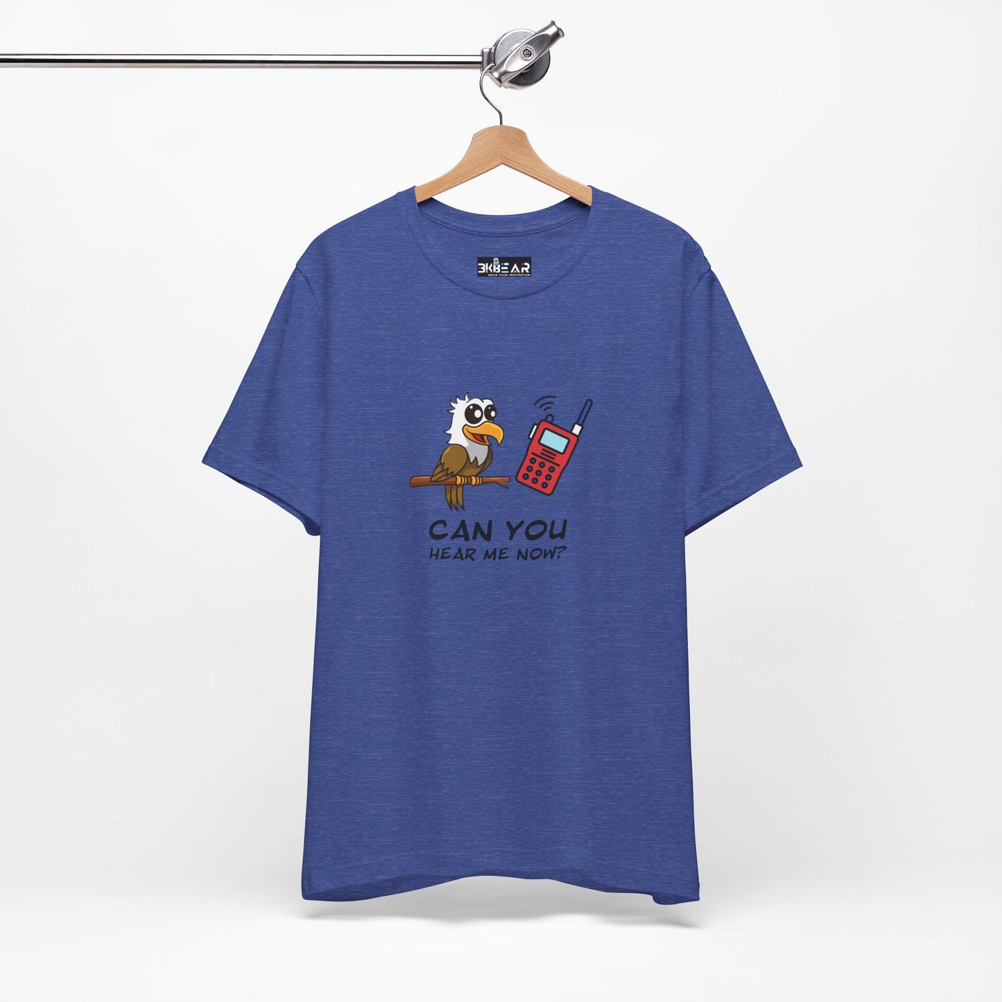 Burrowing Owl. Can You Hear Me Now? Unisex Jersey Short Sleeve Tee