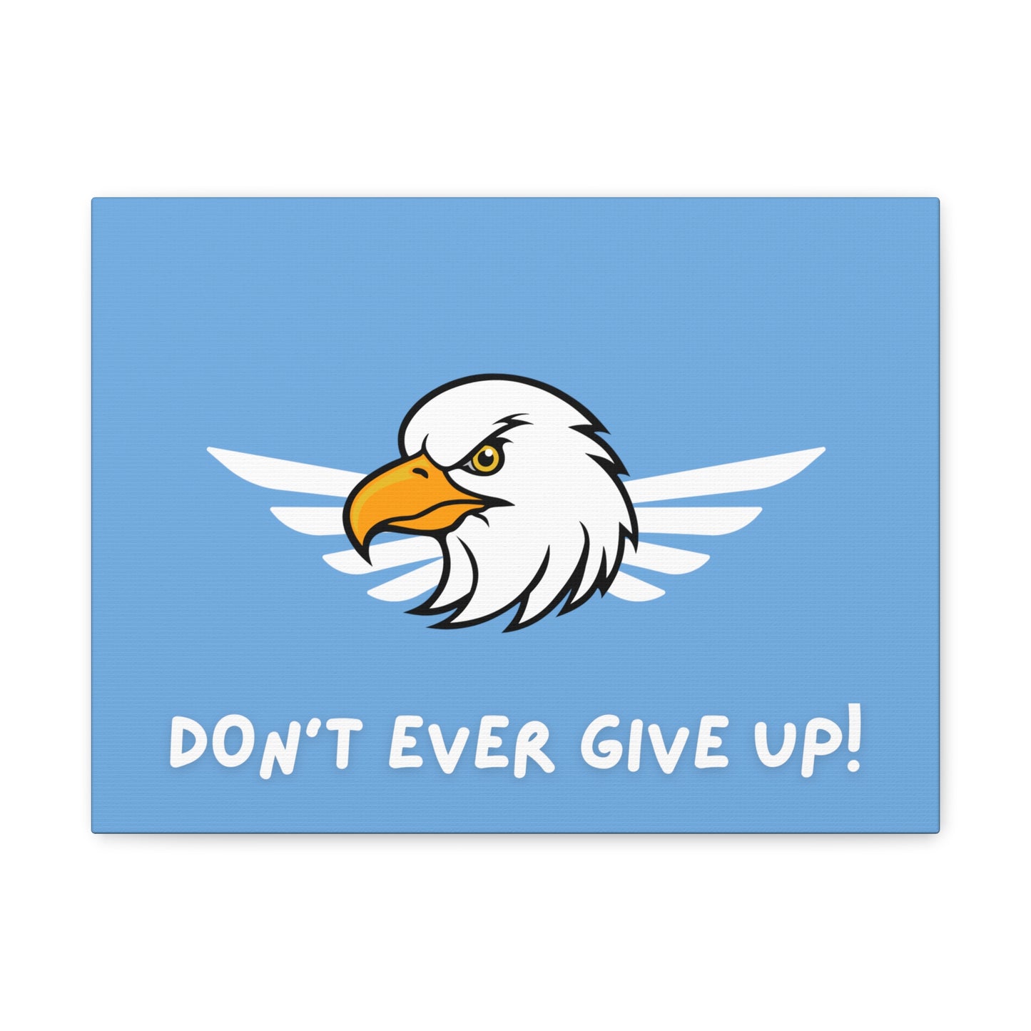 Don't Ever Give Up. Canvas Gallery Wraps