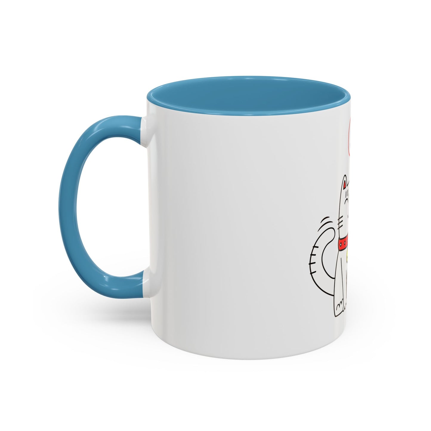 Oliver Says More Cats Is The Answer. Accent Coffee Mug, 11oz