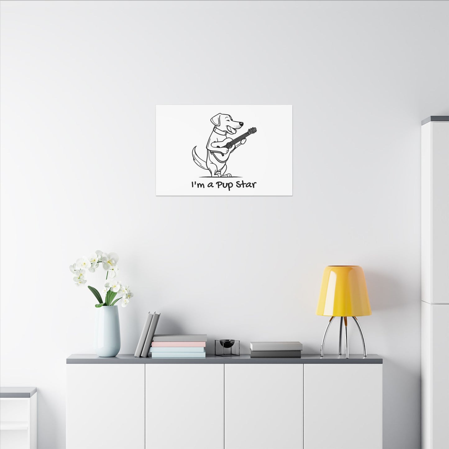 I'm a Pup Star. Canvas Gallery Wraps