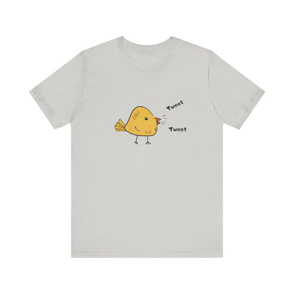 Tweet. Tweet.  Unisex Short Sleeve Tee