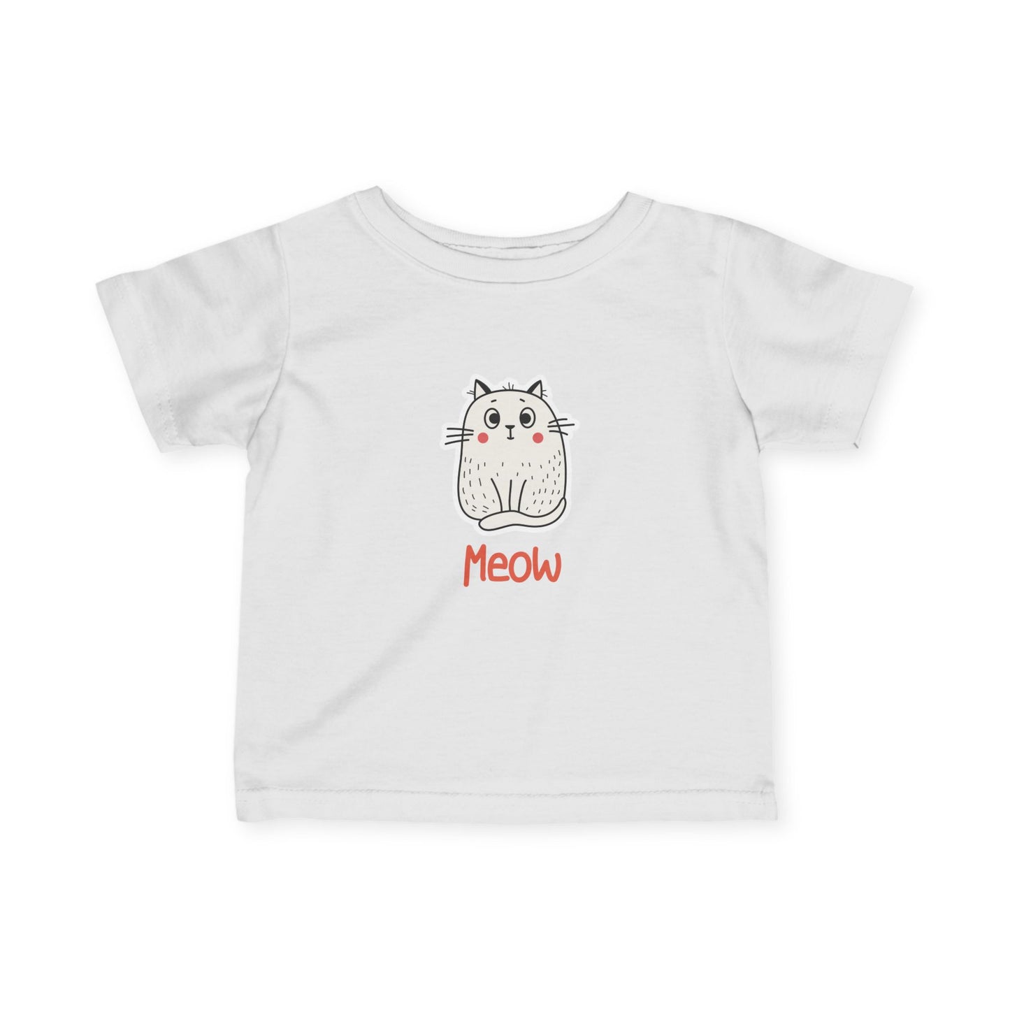 Loki The Cat. Meow. Infant Fine Jersey Tee