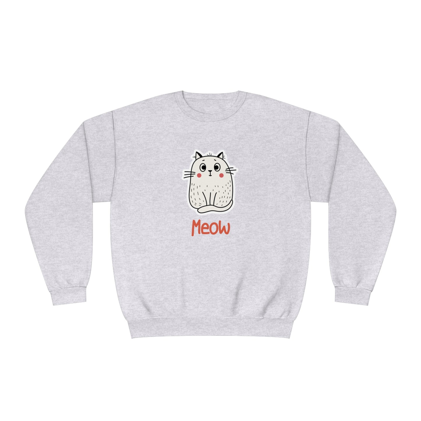 Loki The Cat. Meow. Unisex NuBlend® Crewneck Sweatshirt