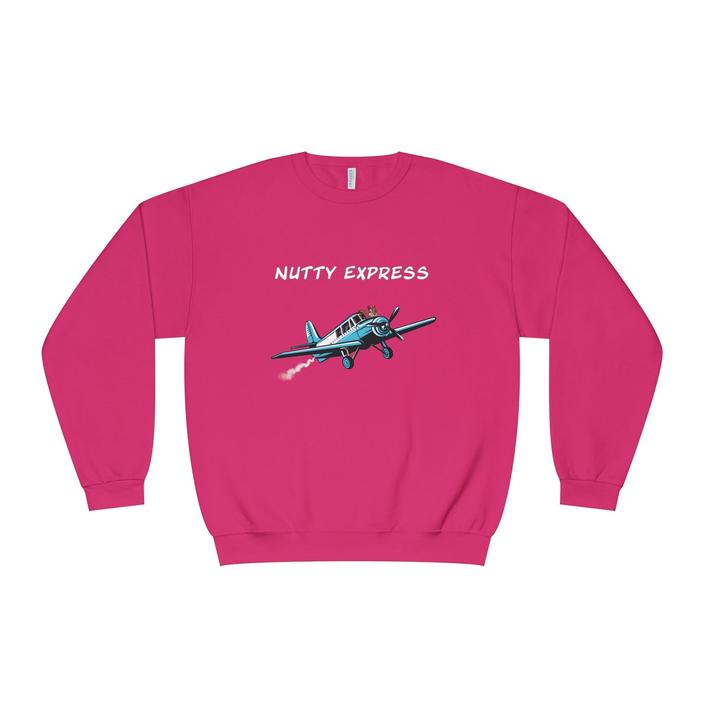 Nutty's Express Delivery. Always On-Time. Unisex NuBlend® Crewneck Sweatshirt