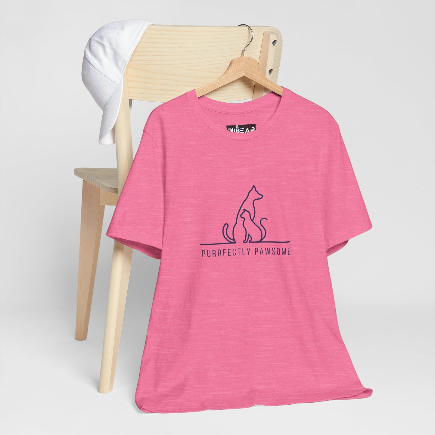 Purrfectly Pawsome. Unisex Jersey Short Sleeve Tee