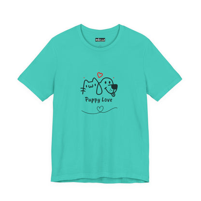 Puppy Love. Unisex Jersey Short Sleeve Tee