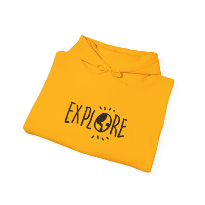 Explore Hoodie – Adventure Graphic Sweatshirt, Unisex Outdoor Hoodie
