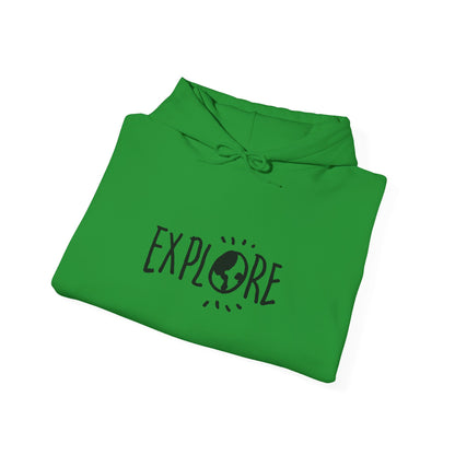 Explore Hoodie – Adventure Graphic Sweatshirt, Unisex Outdoor Hoodie