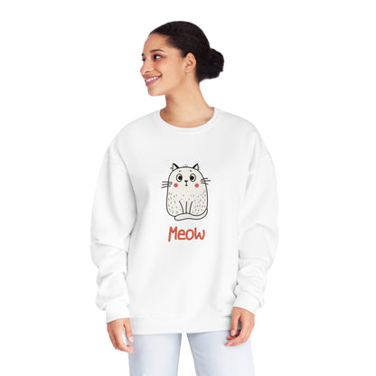 Loki The Cat. Meow. Unisex NuBlend® Crewneck Sweatshirt